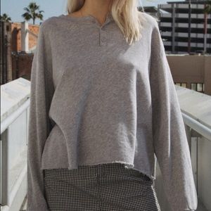 Brandy Melville fleece top